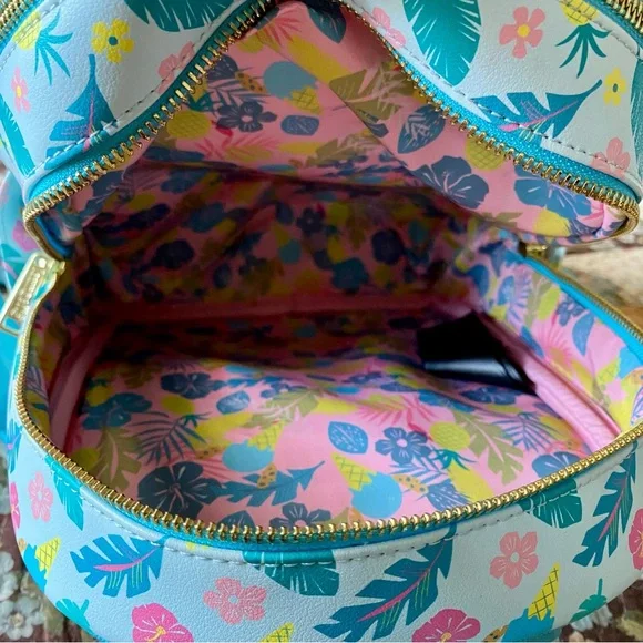 Loungefly Disney Lilo & Stitch peekaboo Pineapple Mini Backpack aloha cute - Picture 7 of 9